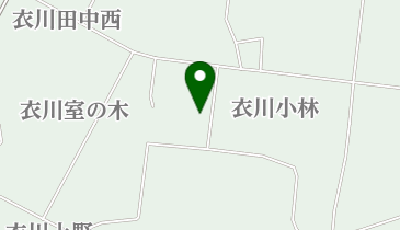 衣川造園の地図画像