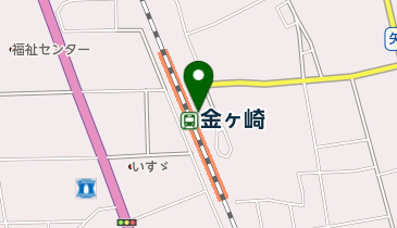 金ケ崎町商工会の地図画像