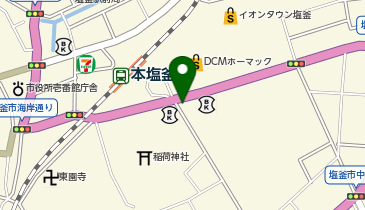 キクヤ洋品店の地図画像