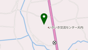 農村レストラン味の里の地図画像