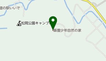 山形県飯豊少年自然の家の地図画像