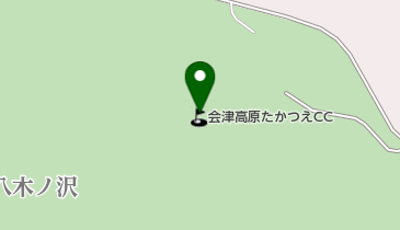 会津高原たかつえカントリークラブの地図画像