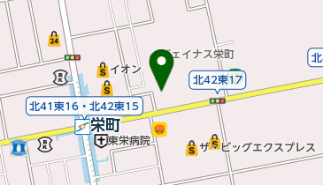 レインボーバタフライ英会話の地図画像