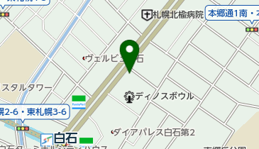 ティーズヘアーの地図画像