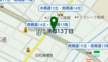 美容室マーラの地図画像