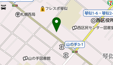 ヘアーサロン・クローバーズの地図画像