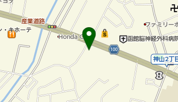 函太郎美原店の地図画像