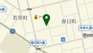 有限会社フラワーショップいしざか春日店の地図画像