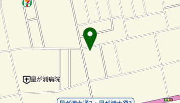 はり・灸星が浦整骨院の地図画像