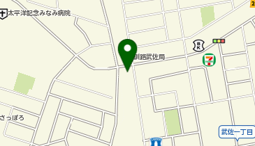 株式会社メガネの金安武佐店の地図画像