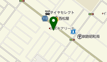 理美容ヨネヤの地図画像