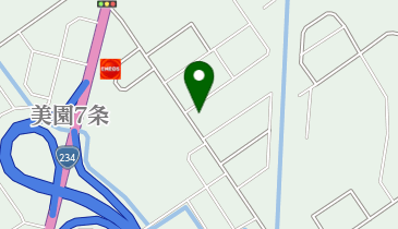 梅田鍼灸マッサージ治療院の地図画像