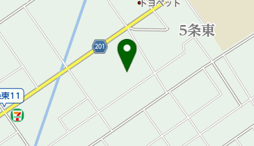 フジカラープラザ コープさっぽろ東店の地図画像