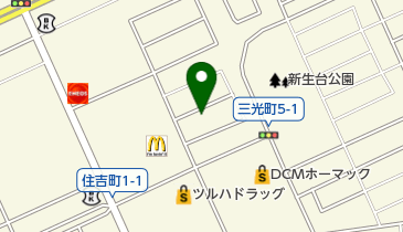 あべ鍼灸マッサージ治療院の地図画像
