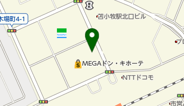 ランジェリーショップエルム ドンキホーテ苫小牧店の地図画像
