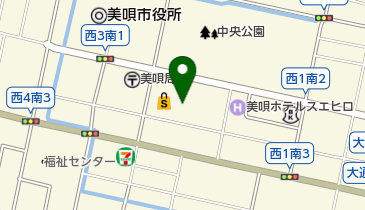 美唄市ふるさとハローワークの地図画像