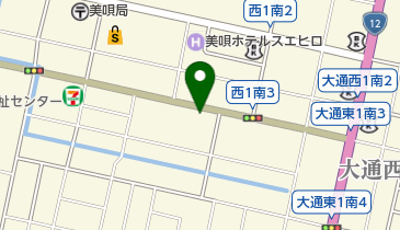 ヘアーハウス優雅の地図画像