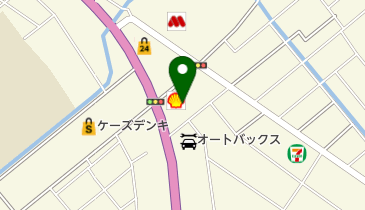 モダ石油株式会社紋別給油所スタンドの地図画像