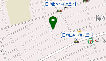 有限会社日之出食品の地図画像