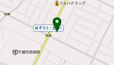 バースディ千歳店の地図画像