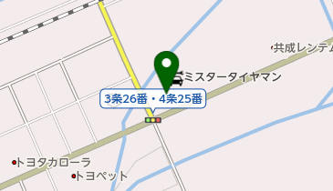 カーフレンドUENOの地図画像