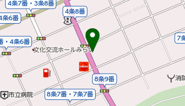 ヤマダ理容院の地図画像