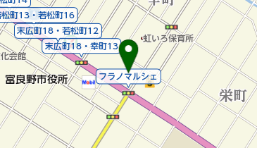 ふらのまちづくり株式会社の地図画像