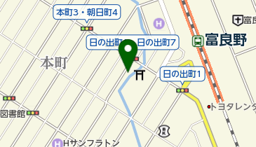 しのはら呉服店の地図画像