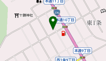 鳥せいチェーン広尾店の地図画像