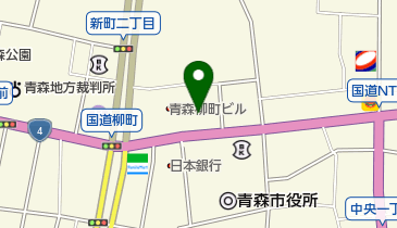 青森県遊技業協同組合青森支部の地図画像