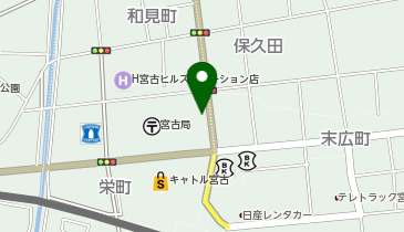 さとう靴店の地図画像