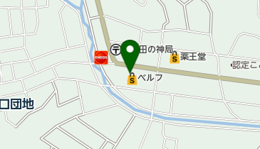 いわて生協 ベルフ西町の地図画像