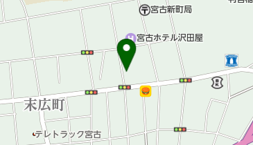 たちばな美容室の地図画像