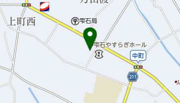 雫石町まちおこしセンターしずく館の地図画像