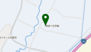 希望ケ丘学園の地図画像