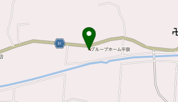 グループホーム平泉の地図画像
