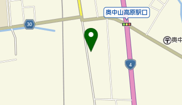 奥中山高原牛乳販売店の地図画像