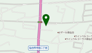 ビックバイクショップ仙台ガレージの地図画像