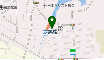 カットショップティオ 黒松店の地図画像