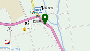 川連長生館の地図画像