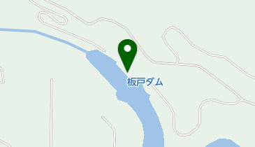 秋田県 企業局 板戸発電所の地図画像