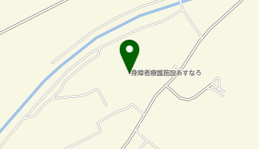 社会福祉法人花輪ふくし会 障がい者支援施設あすなろの地図画像