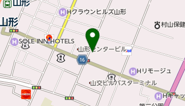 パーソルテンプスタッフカメイ株式会社山形オフィスの地図画像