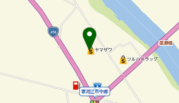 うさちゃんクリーニング ヤマザワ寒河江西店の地図画像