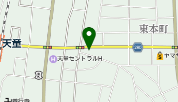 スタジオビートサーフ天童の地図画像