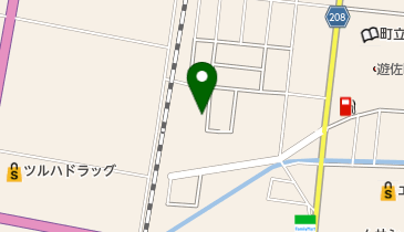 赤坂美容室の地図画像