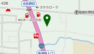 株式会社新ふくしまファームの地図画像