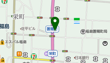 麻雀倶楽部なかよしの地図画像