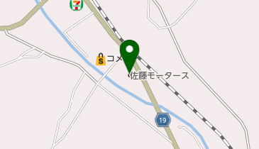 有限会社佐藤モータース整備工場の地図画像