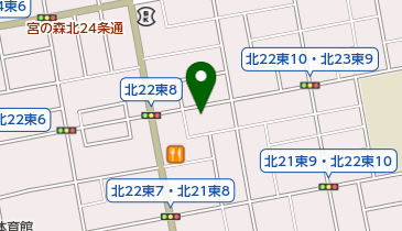 クリマテック株式会社札幌営業所の地図画像